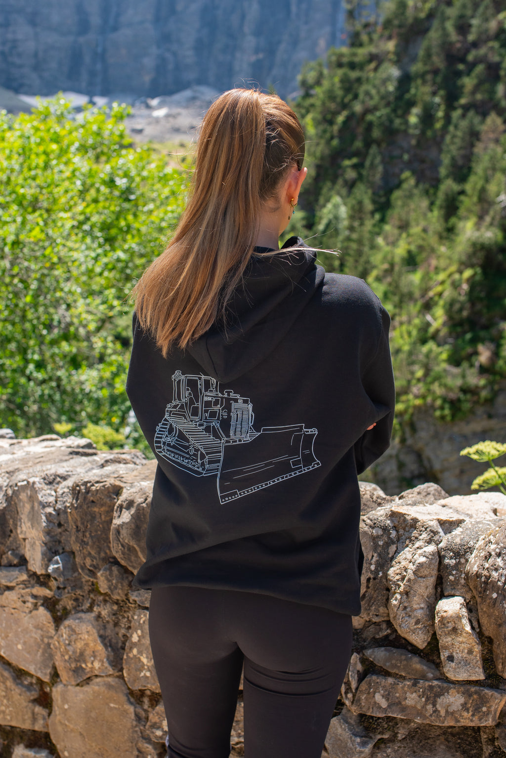 Veste Zippée à Capuche Noir – Gamme Technique VEATP