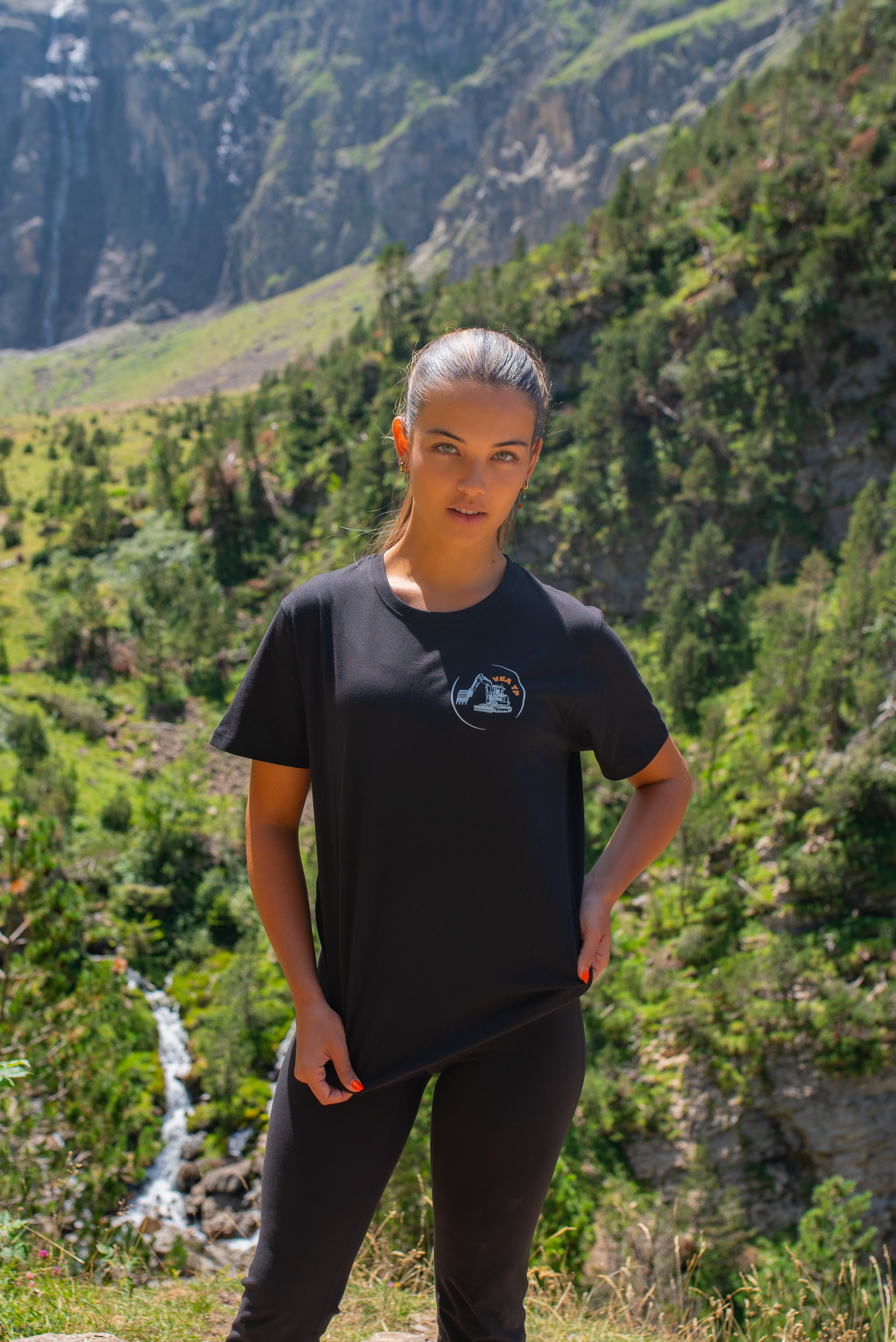 T-shirt noir - Gamme Technique VEATP