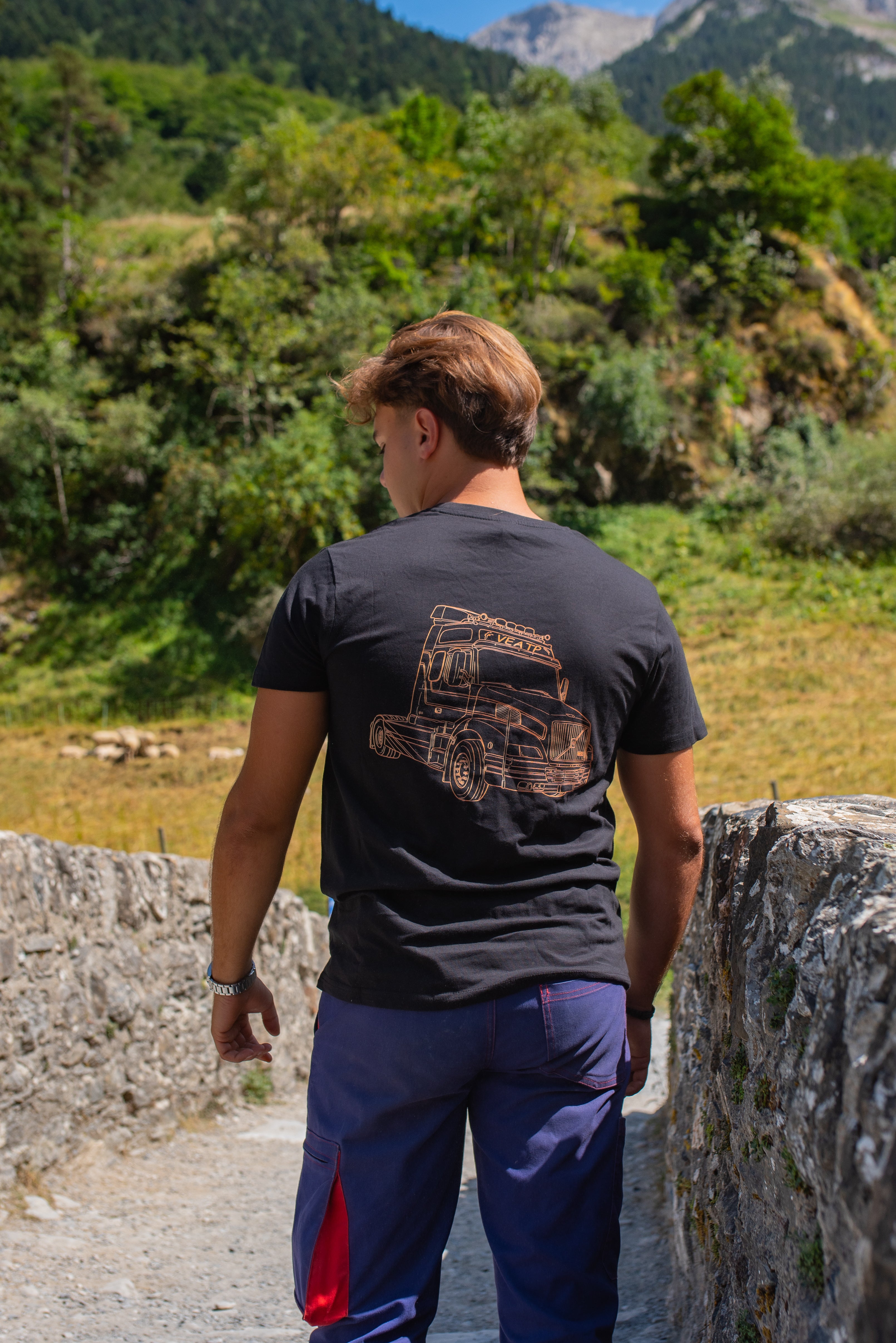 T-shirt noir - Gamme Technique VEATP